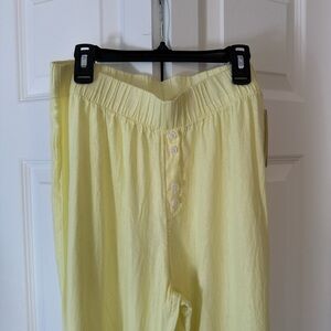 Stars Above Soft Yellow Pants